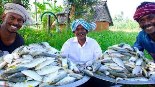 Traditional Fish Curry  Cooking Fish Recipe with Traditional Hand Ground Masala  Village Food [upl. by Eseenaj]