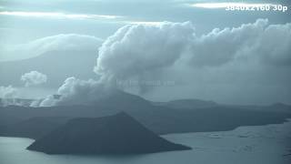 Taal Volcano Eruption Aftermath Stock Footage Reel  Philippines [upl. by Suiddaht]