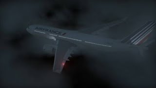 Air France Flight 447  Crash Animation 3 [upl. by Oirram413]