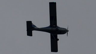 Glasair GlaStar N44BK fly over my house 4K [upl. by Llenrep]