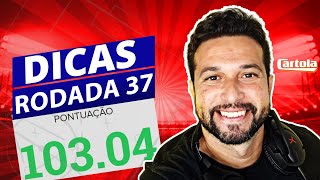 CARTOLA FC 2022 DICAS RODADA 37 MITAMOS [upl. by Cone]