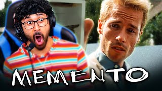 MEMENTO 2000 MOVIE REACTION FIRST TIME WATCHING Christopher Nolan  Full Movie Review [upl. by Daphna]