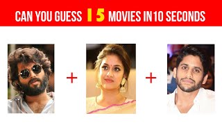 Guess the movie  Guess telugu movies in 10 seconds Guess the movie by images guess by characters [upl. by Nic]