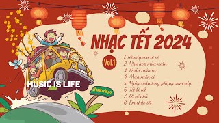 Tết 2024 Vietnam Spring music Vietnamese New Year celebration music lovely happy new year song [upl. by Jacobo]