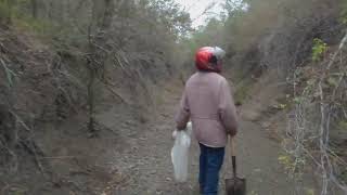 Recorriendo el arroyo de Piedra Choy o Lutita junto al bordo por donde pasaba el tren telepaisa [upl. by Akkin326]