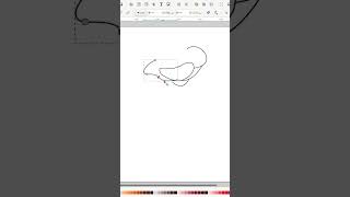 How to Draw and Color a Flower Step by Step in Inkscape [upl. by Bethanne]