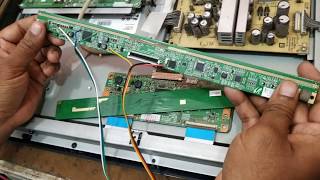 TCON BOARD REPAIRING METHOD EASY BY LCD amp LED TV [upl. by Myrwyn]