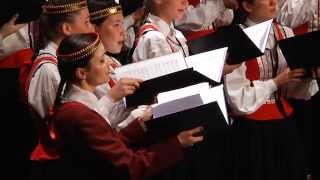 NEISEIK SAULALA Vytautas Miskinis  MASKA YOUTH CHOIR [upl. by Oetomit]