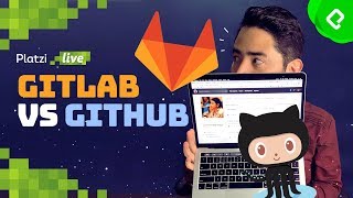 GitHub vs GitLab  PlatziLive [upl. by Ayt]