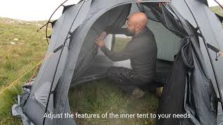 Setup of Gamme 4 Inner tent [upl. by Rehotsirk]