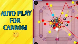 AUTO PLAY FOR CARROM DISK POOL FOR FREE 🤫🫶  IBR SHOOTER [upl. by Petta269]