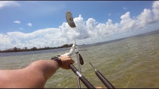 How to Downloop Transition while Kiteboarding [upl. by Eilhsa]