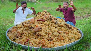 Golden Chicken Biryani Recipe  Delicious Chicken Pulav  Hyderabad Dum Biryani  Grandpa Kitchen [upl. by Ennyroc]