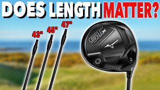 DOES IT MATTERDriver Shaft Length Test [upl. by Castora863]