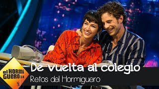 Úrsula Corberó llora y Álvaro Cervantes se emociona al volver a su colegio  El Hormiguero 30 [upl. by Eiznyl]