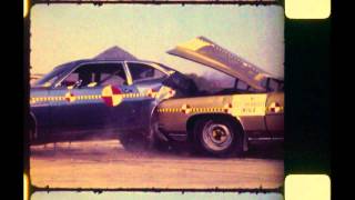 1971 Chevrolet Impala Vs 1972 Ford Pinto RearAngled Impact No Fire [upl. by Enitsej]