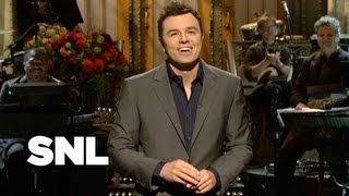 Seth MacFarlane Monologue The Voices  Saturday Night Live [upl. by Nedrob]