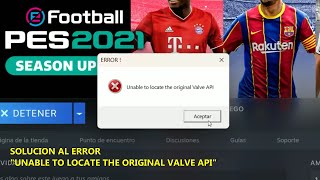 BYPASS 1721 FINAL PES 2021  SOLUCIÓN ERROR quotUNABLE TO LOCATE THE ORIGINAL VALVE APIquot [upl. by Ennayhc920]