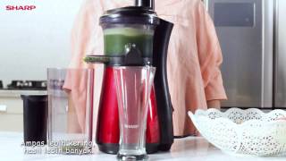 Perbedaan Slow Juicer dengan Juicer biasa Resep Detox Juice Vegie Mix [upl. by Atnauqal]