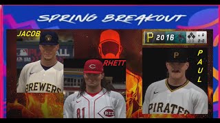 Spring Breakout Showdown  MLB The Show 24 [upl. by Ahseinat953]