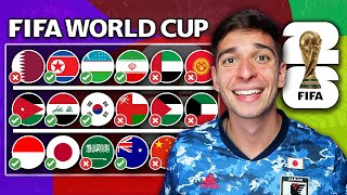 FINAL ASIA WORLD CUP 2026 QUALIFIERS PREDICTION [upl. by Nnoj]