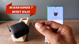 Cara reset penguat sinyal mi wifi repeater extender pro generasi ke 2 [upl. by Ana984]