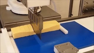 3D profiling and portioning cheese with machine vision from STEMMER IMAGING and Newtech [upl. by Faustus]