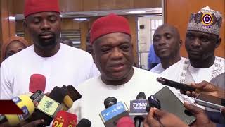 QUEST NEWS  SENATOR ORJI UZOR KALU APPEALS TO PRESIDENT TINUBU FOR ECONOMIC RELIEF [upl. by Eiramnna918]