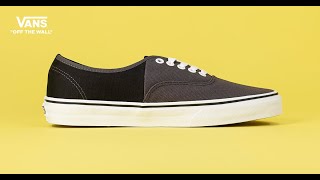 Vans Authentic Split Shoe Mens BlackAsphalt [upl. by Asecnarf358]