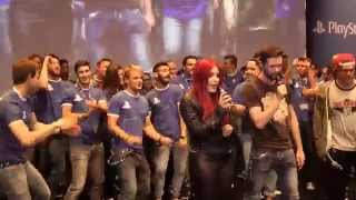 gamescom2014  HAPPY  SingStar Ultimate Party  Singstar  PlayStation [upl. by Biebel]