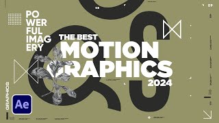 10 Fresh After Effects Motion Graphics to Use in 2024 [upl. by Nylcaj]