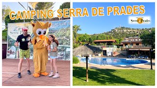 Camping Serra de Prades😍  Vilanova de Prades el mejor Resort de interior con granja 🐎 propia [upl. by Amis]