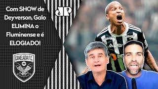 quotO DEYVERSON MERECE MUITO E EU SEI que VAI DAR POLÊMICA masquot AtléticoMG ELIMINA o Fluminense [upl. by Odnarb]