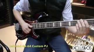 Lakland 44 64 Custom PJ [upl. by Nahsar528]