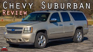 2008 Chevy Suburban LTZ Review  For Family amp Fun [upl. by Sieber]