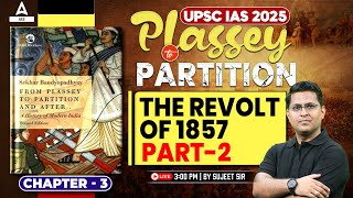 From Plassey to Partition  British Empire The Revolt of 1857  Adda247 IAS [upl. by Kammerer]