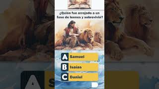 5 Preguntas de la Biblia con respuestas 📖🙏 ¿Cuánto sabes de la Biblia biblia preguntas trivia [upl. by Kuhn483]