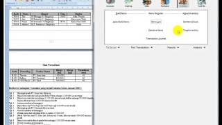 Tutorial MYOB Cara Entri Barang Dagangan Perusahaan Dagang [upl. by Aramenta]