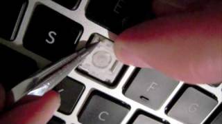 How to replace a key on Apple Notebook Keyboard  Type 6 [upl. by Losse]