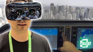 AWE USA 2023  Mixed Reality Flight Simming At Its Best  Quantum3D Turnkey Solutions [upl. by Aneleasor]