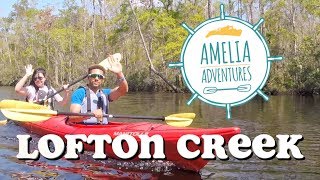 Lofton Creek Kayak Tour  Amelia Adventures  904500TOUR [upl. by Broderick]