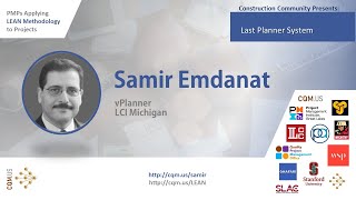 PMI CQM LCI LEAN for PMPs Samir Emdanat vPlanner LCI Michigan [upl. by Larual87]