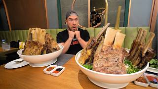 NOBODY HAS FINISHED HALF OF THIS SCARY 5KG BEEF NOODLE SOUP CHALLENGE  Joel Hansen [upl. by Craddock]