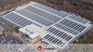 UKs 4th Largest Commercial Solar PV Rooftop Installation  Lyreco [upl. by Tann137]