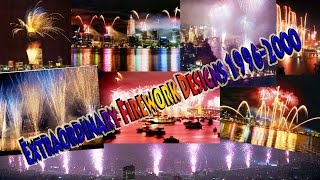 Extraordinary Firework Designs 19962000 Including Sydney amp London Millennium [upl. by Magnuson]