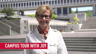 Join SFU President Joy Johnson for a tour of Burnaby campus [upl. by Benito]