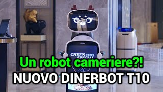 Un robot cameriere  KEENON  DINERBOT T10 [upl. by Erda]