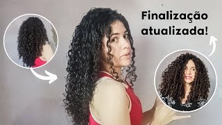 FINALIZANDO meu CABELO CACHEADO CURTO PÓS CORTE produtos dicas passo a passo✨ [upl. by Naujet908]