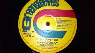 Barrington Levy  Girl I Love You [upl. by Merrie]