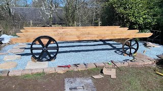 How to build a Shepherds hut  Chassis [upl. by Ardnaid]